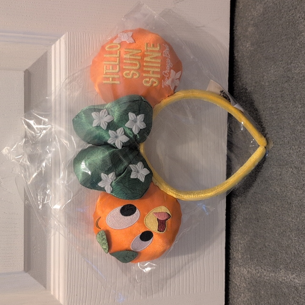 Disney Parks 2020 EPCOT Flower And Garden Festival Orange Bird Minnie Ears NWOT